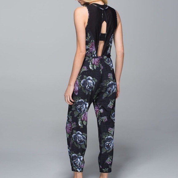 Lululemon floral romper - Picture 2 of 5